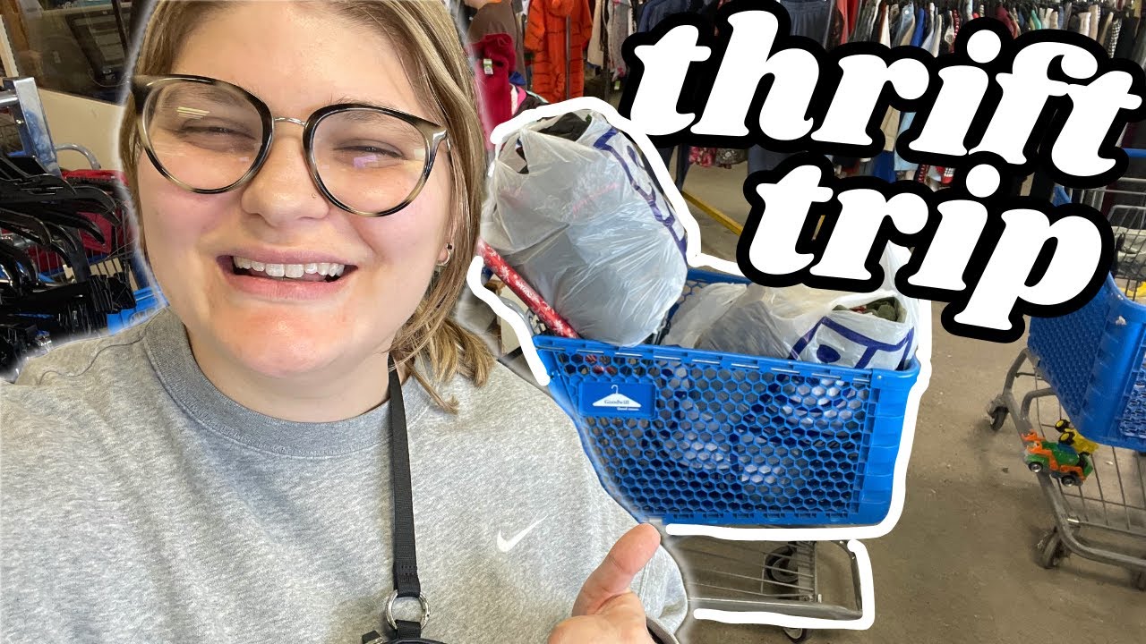 I Thrifted a FULL CART of BRAND NEW CLOTHING at the THRIFT STORE! 🛒