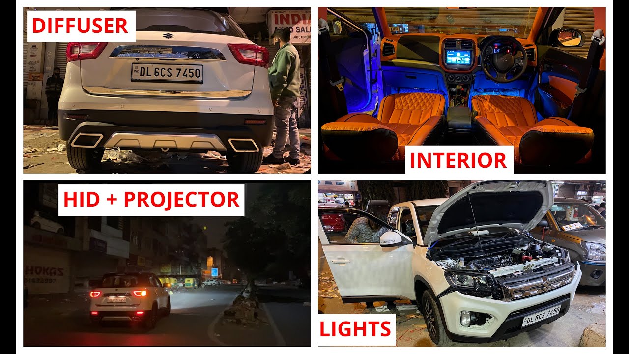 The Ultimate Vitara Brezza Modification In Action| Maruti Suzuki Vitara Brezza 2020 |Brezza Modified