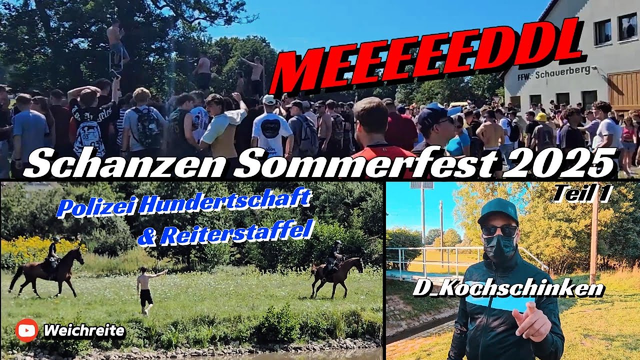 MEEEDDL! Schanzenfest 2025 Teil 1 Altschauerberg 9.8.25
