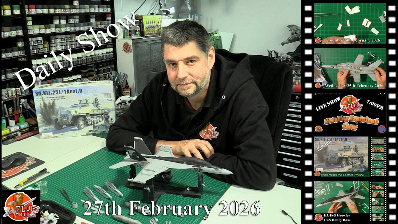 Flory Models Friday Round-up Show 27th February 2026