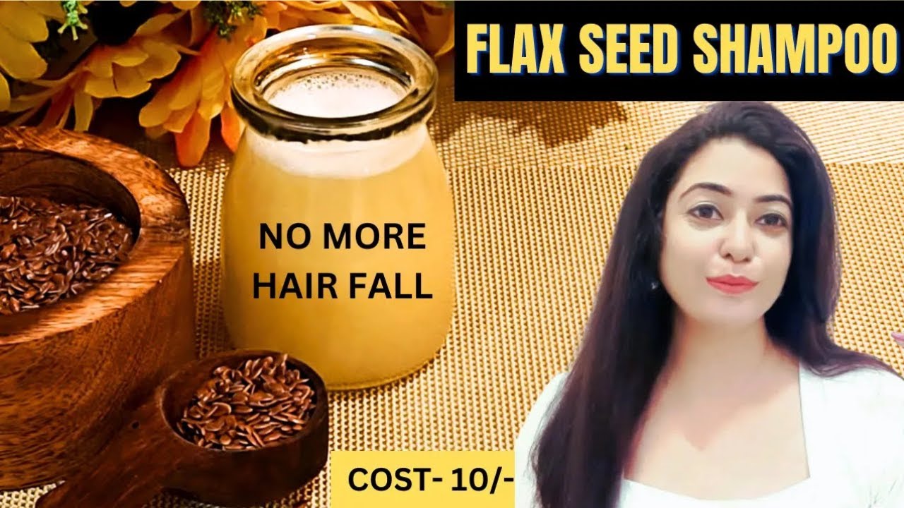 DIY Flaxseed Shampoo | Get 10x Hair Growth, Treats Hair Fall (MUST TRY)
