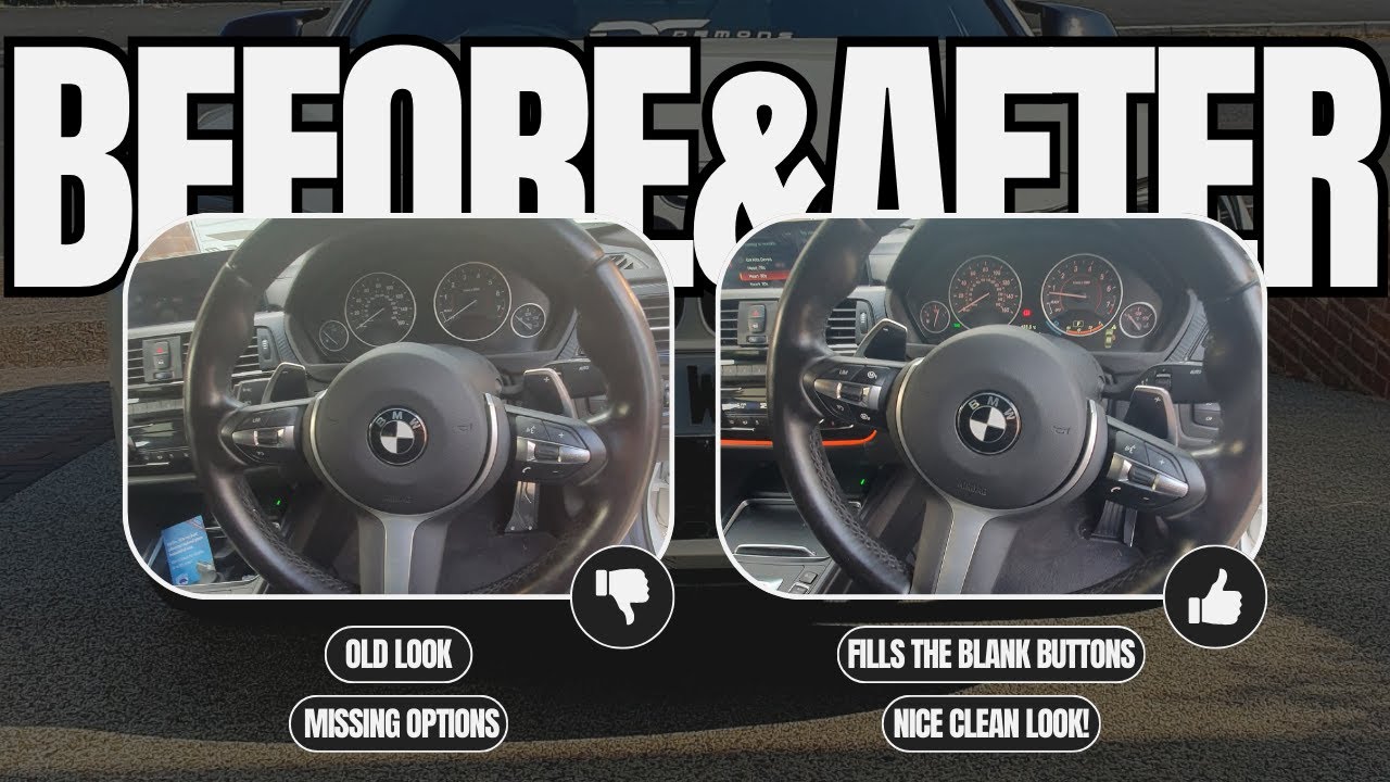 Installing M Buttons On My F30! | Bmw M Button Retrofit
