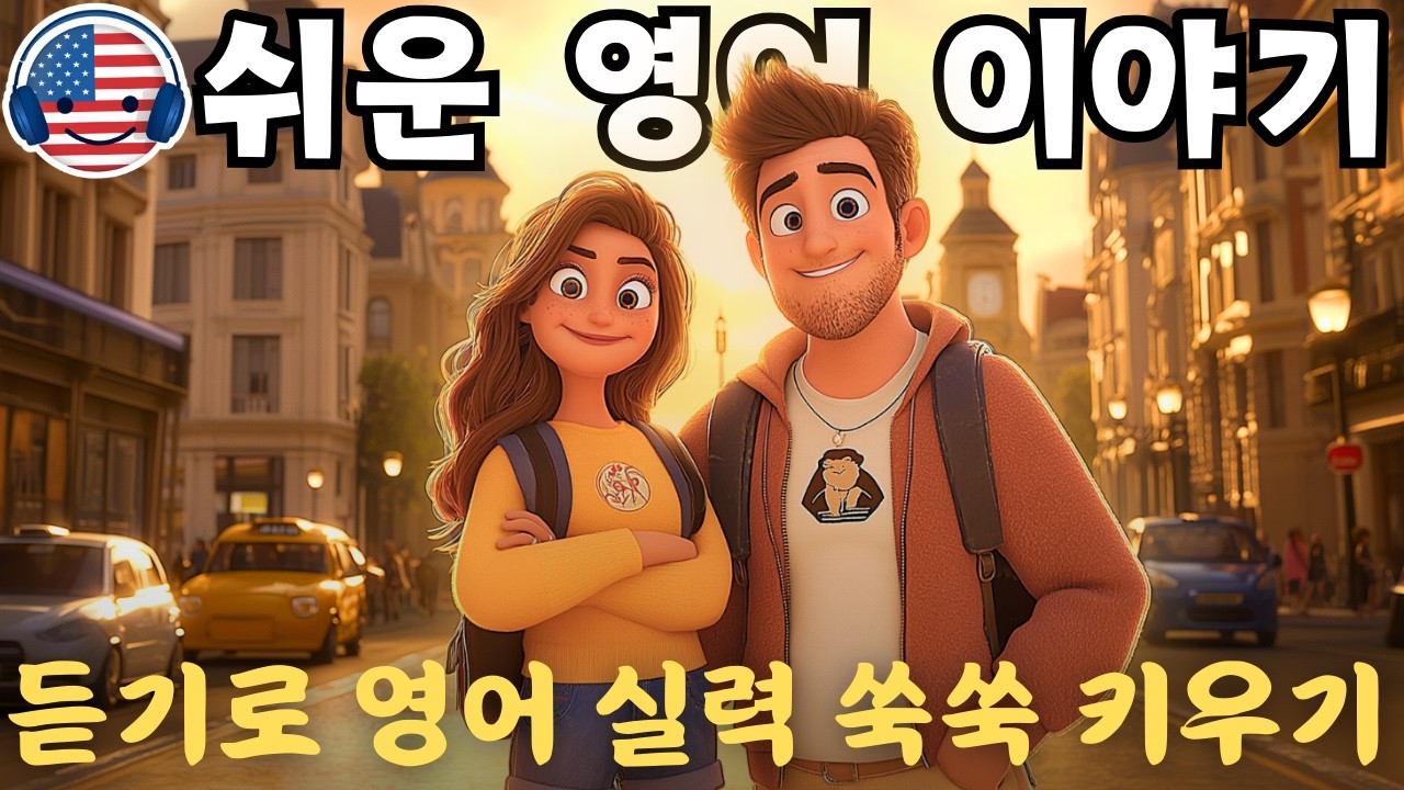 영어 듣기를 이해하기 시작하세요 🎧 간단한 영어 이야기 '런던 여행 첫날'  - 83강