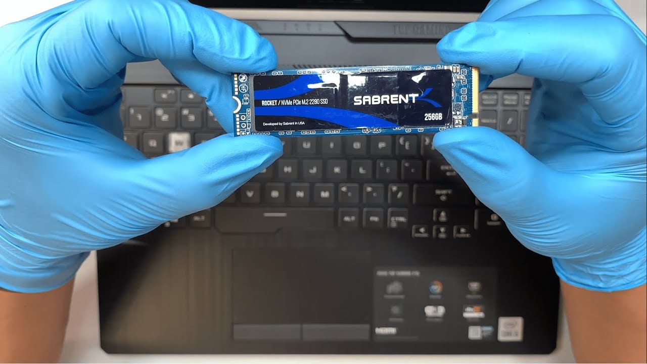 Дополнительный апгрейд SSD-накопителя NVMe M2 для Asus TUF F15
