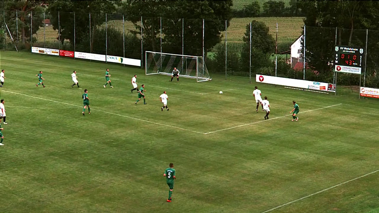 SV Wettelsheim vs TSV 1860 Wei&szlig;enburg II  Kreisliga am 01.09.2019