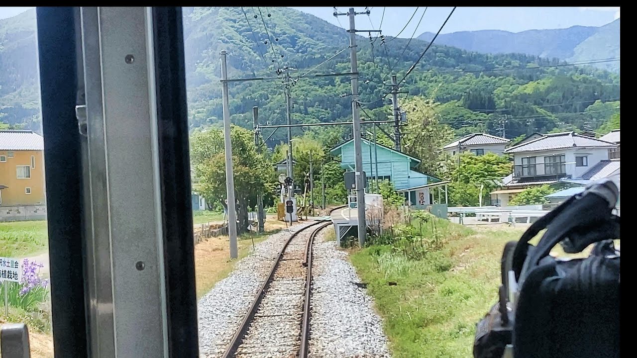 上田電鉄前面展望上田→別所温泉 ＜Cabview Japanrail Uedadentetsu Ueda → Bessyoonsen＞