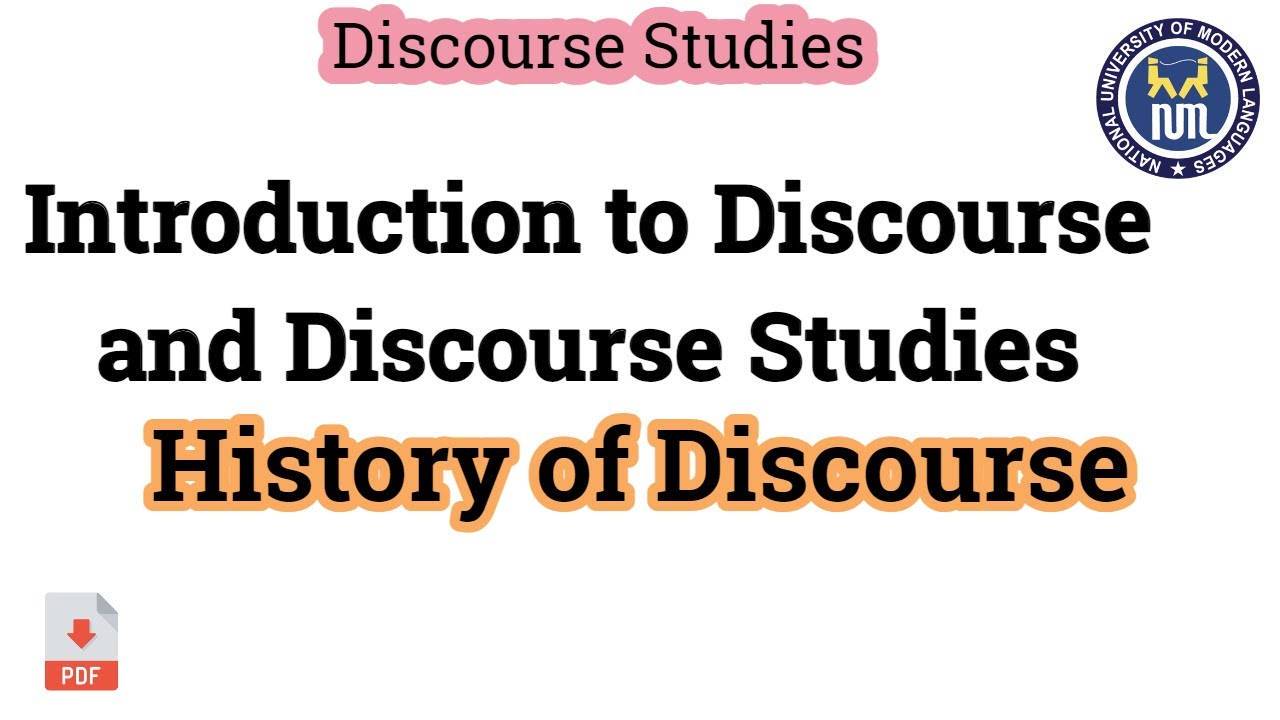 History of Discourse studies | Major contributors of Discourse studies