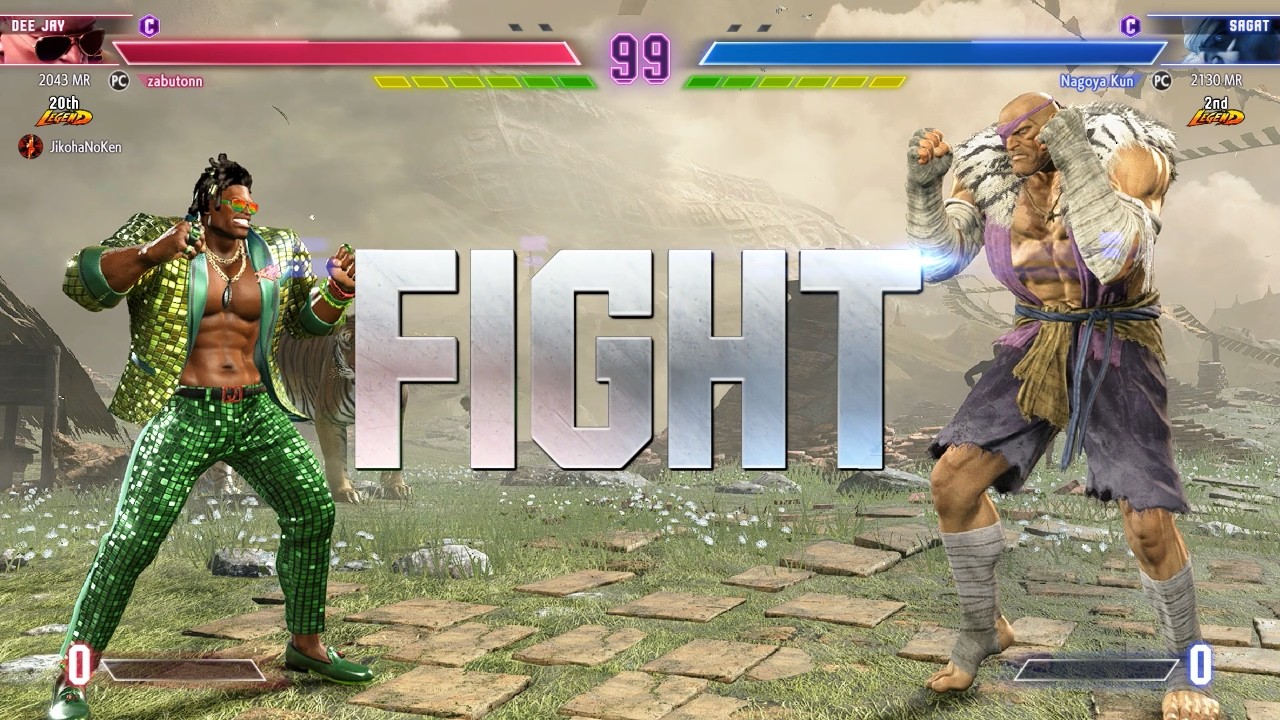 Street Fighter 6 🔥 ЗАБУТОН (Ди Джей, занимающий 1-е место в рейтинге) против БЛАЗА (Сагат, занима...
