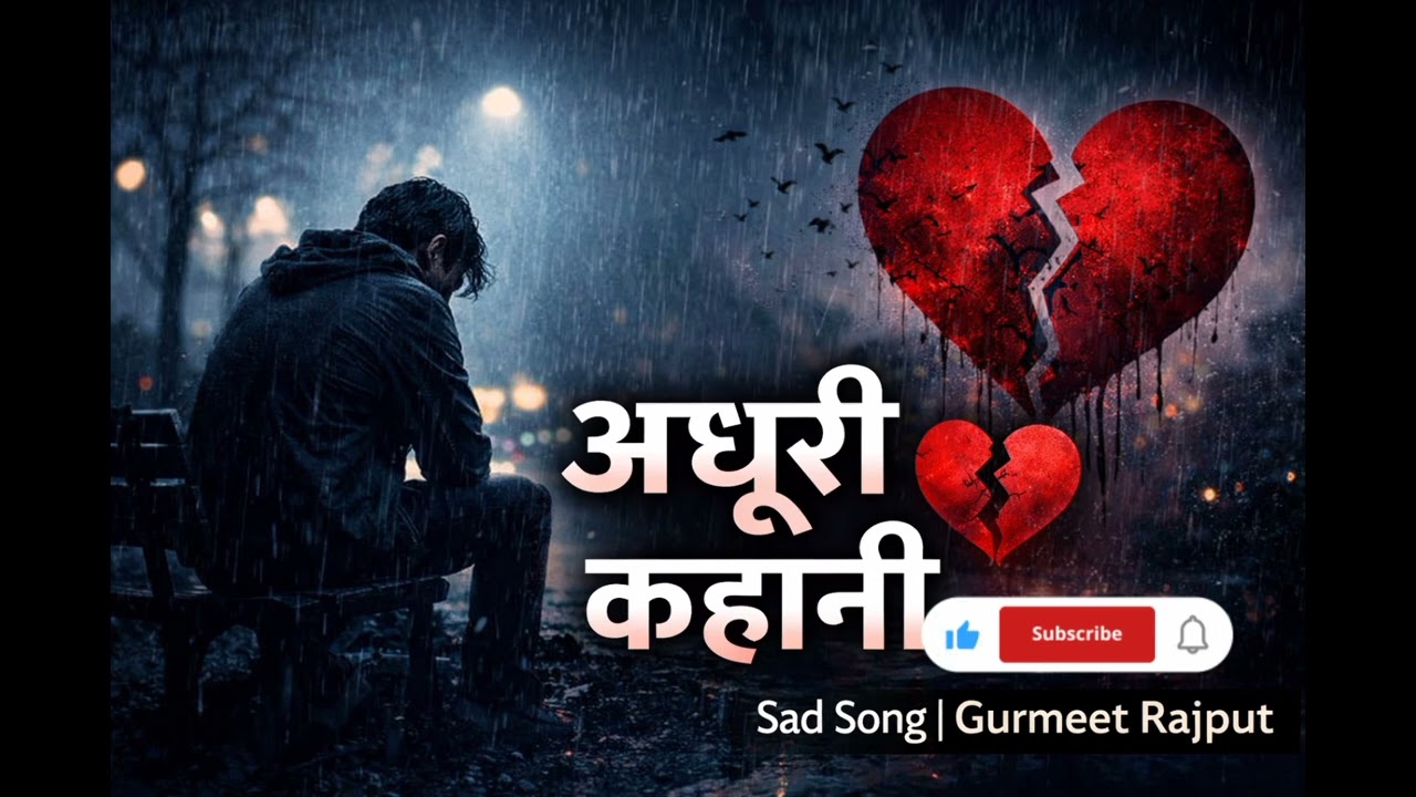 हम टूट के भी तुझे चाहते रहे 💔 | Sad Love Song | Gurmeet Rajput