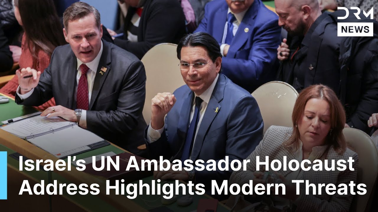 Israel UN Ambassador Danny Danon Speaks on Holocaust | DRM News | AC1F