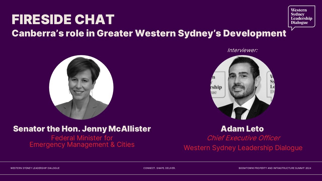 Boomtown! Property & Infrastructure Summit 2024: Keynote & Fireside Chat