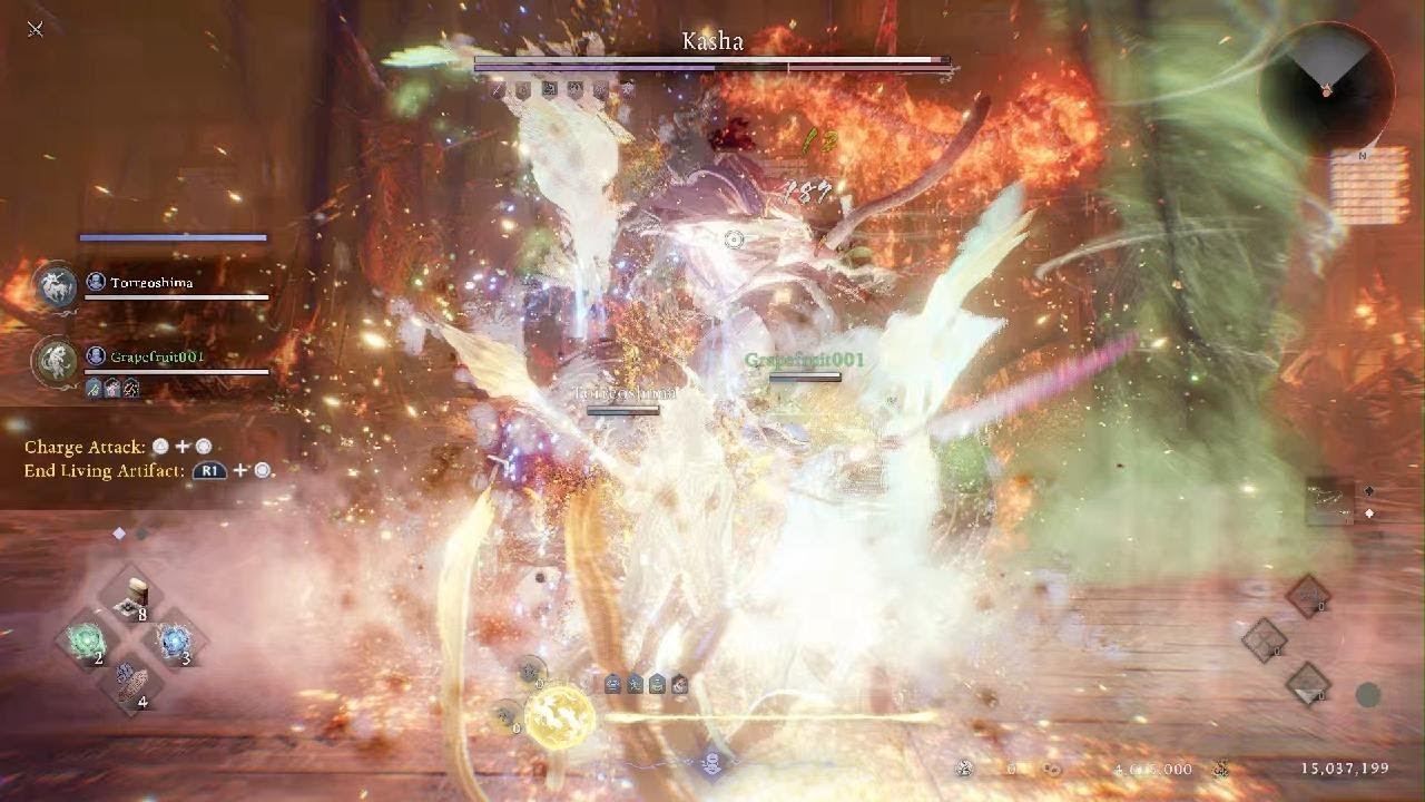 Nioh 3 Kasha Stun lock Boss