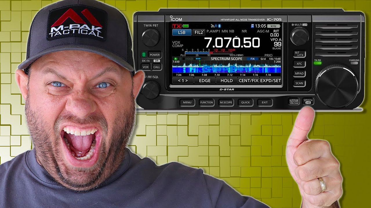 Icom IC-705 Unboxing and Menu Demo - HF/VHF/UHF All Mode Transceiver