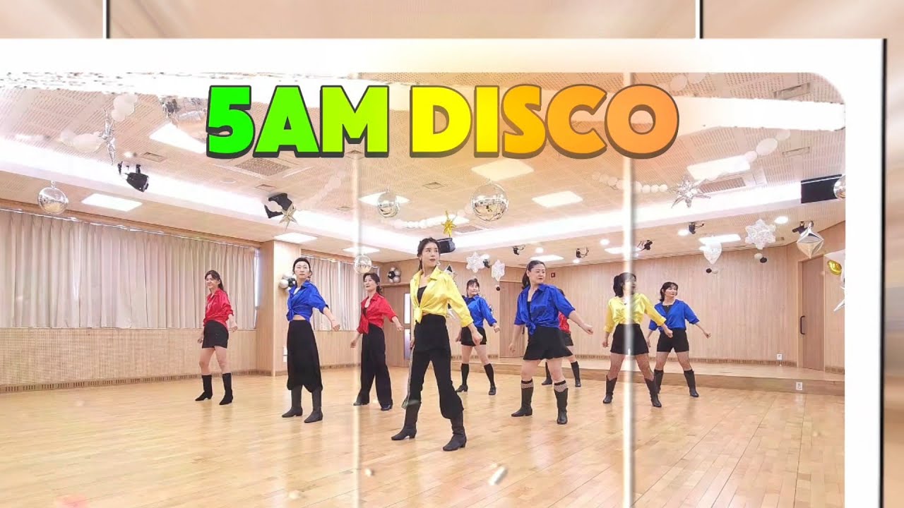 5 am Disco / Intermediate/ 중급라인댄스/수성구청소년문화의집 중급반 
