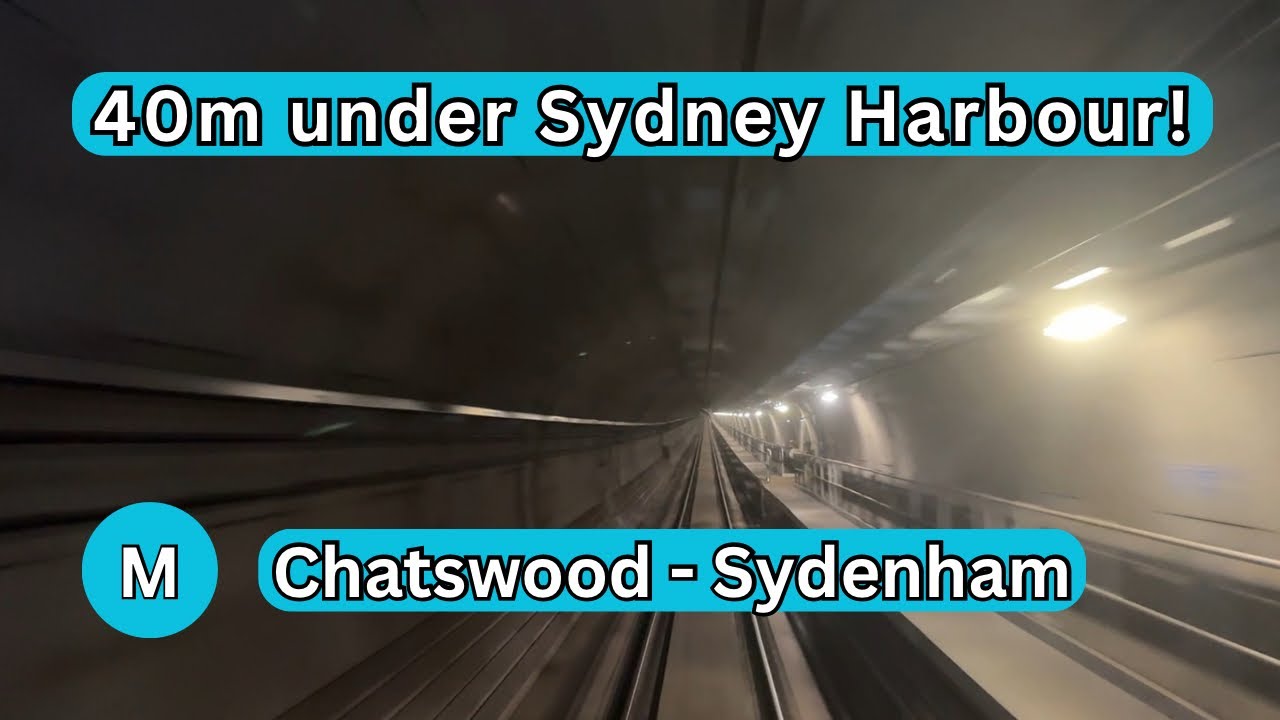 Sydney Metro City & Southwest Line Full Ride (Chatswood-Sydenham)
