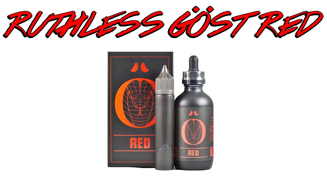 Ruthless G&ouml;st RED E-Juice Review
