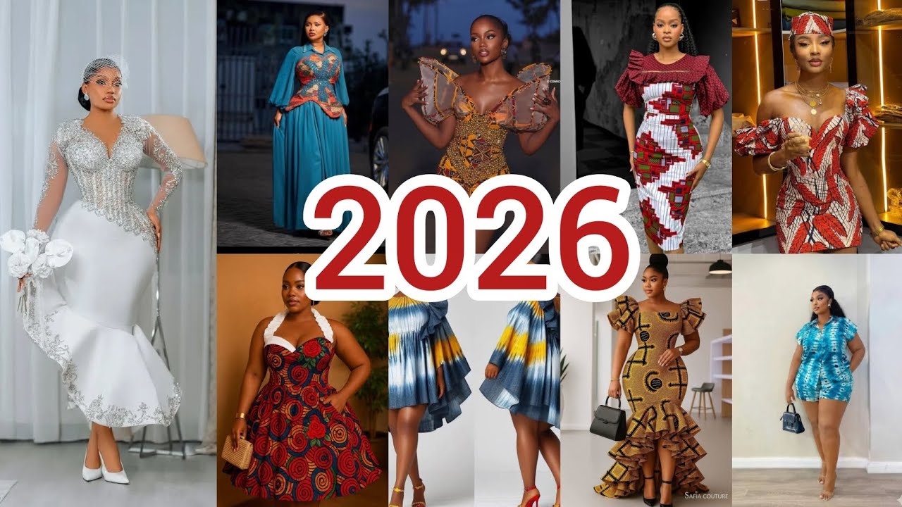 2026 TRENDY AND HOTTEST ANKARA GOWN -/ANKARA LONG & SHORT GOWN DESIGNS /TRENDING ANKARA STYLES