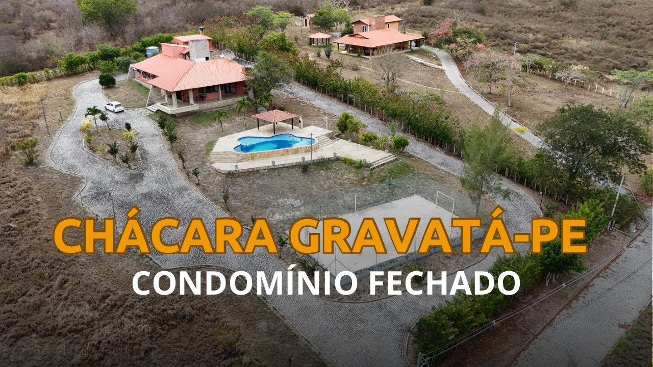 CHÁCARA EM CONDOMÍNIO FECHADO | GRAVATÁ-PE 