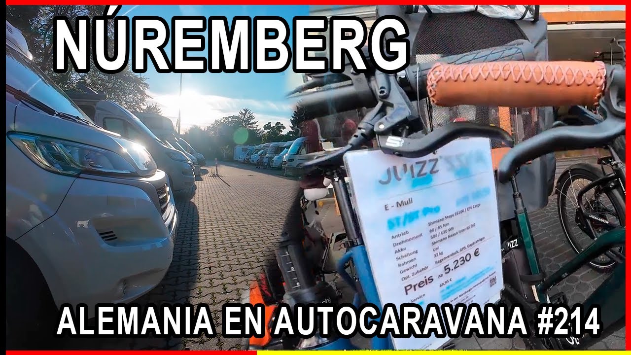 NÚREMBERG, GRATIS: Juicios, Bicicletas de € 5000, Movida, Alemania en Autocaravana