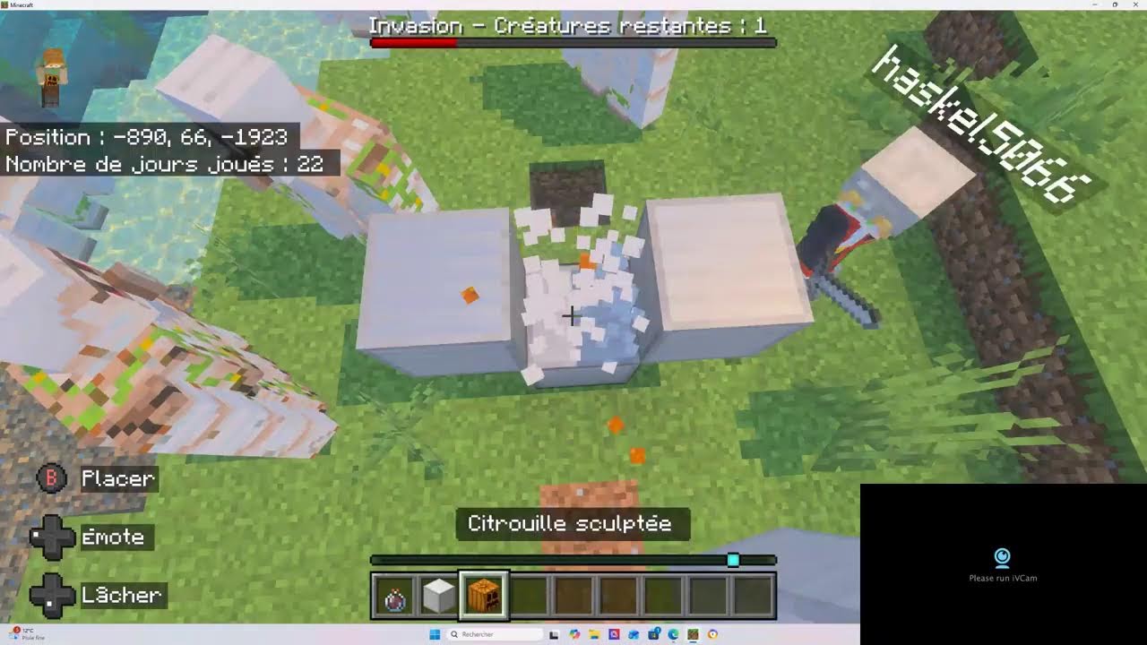 je repond au commantair