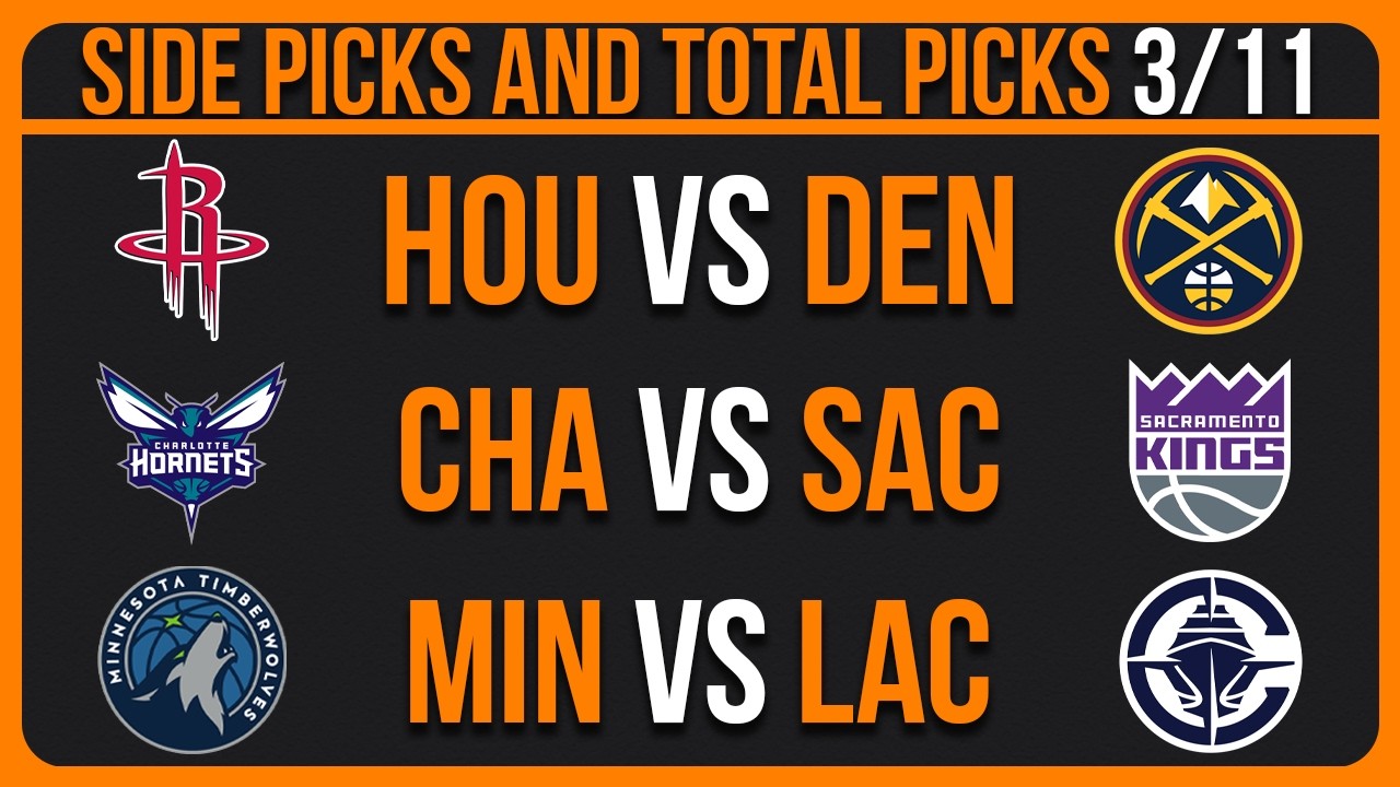 NBA Picks Today Wednesday 3/11/26 NBA Picks and Predictions | NBA Predictions Today | NBA Bets Today