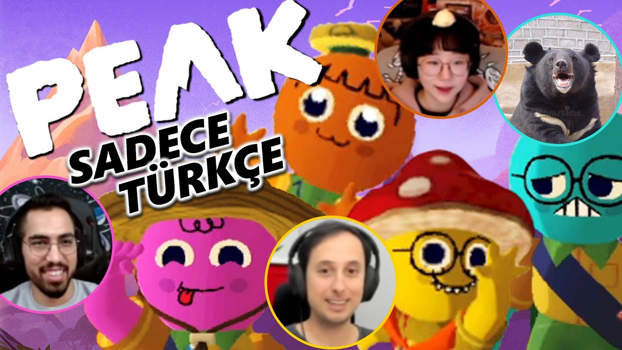 PEAK | İNGİLİZCE YASAK | ft. Elysoon, Mr. C, Holo | The JoJo Baggins