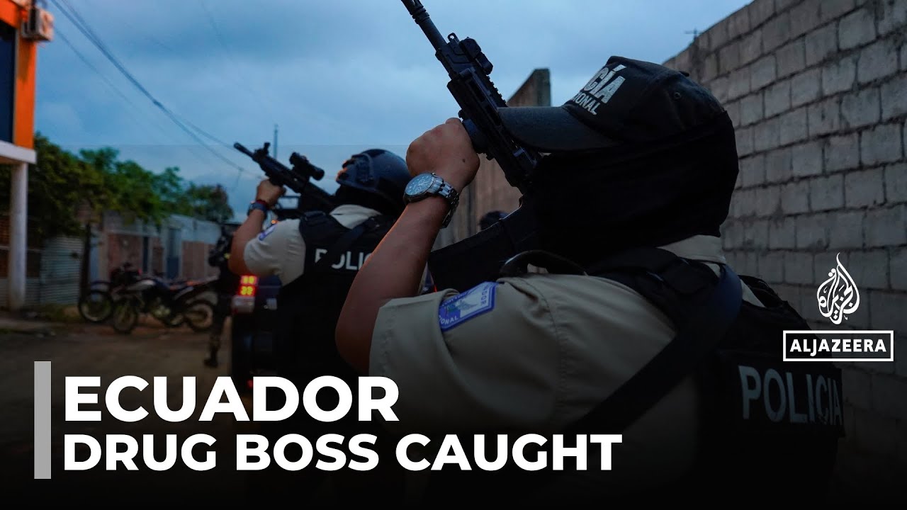 Ecuador drug kingpin arrested: 'Fito' faces potential extradition to the US