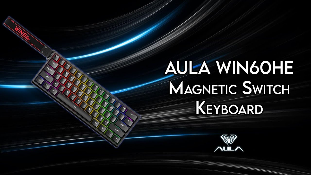 AULA WIN60HE Magnetic Switch Keyboard - Unboxing & Review