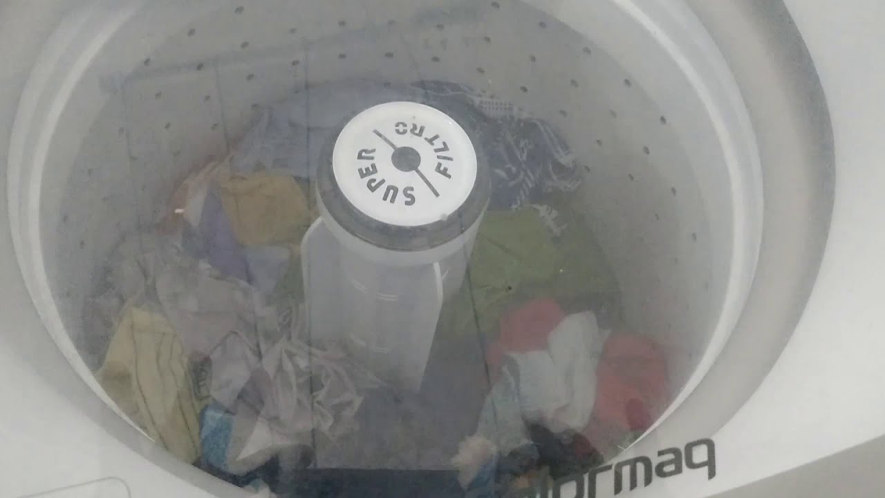Lavadora Colormaq LCA 12 BBR 12 kilos passo a passo do funcionamento