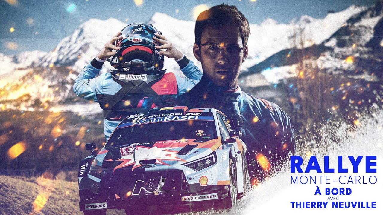 Attachez vos ceintures ! Thierry Neuville nous embarque lors des essais du Rallye de Monte-Carlo