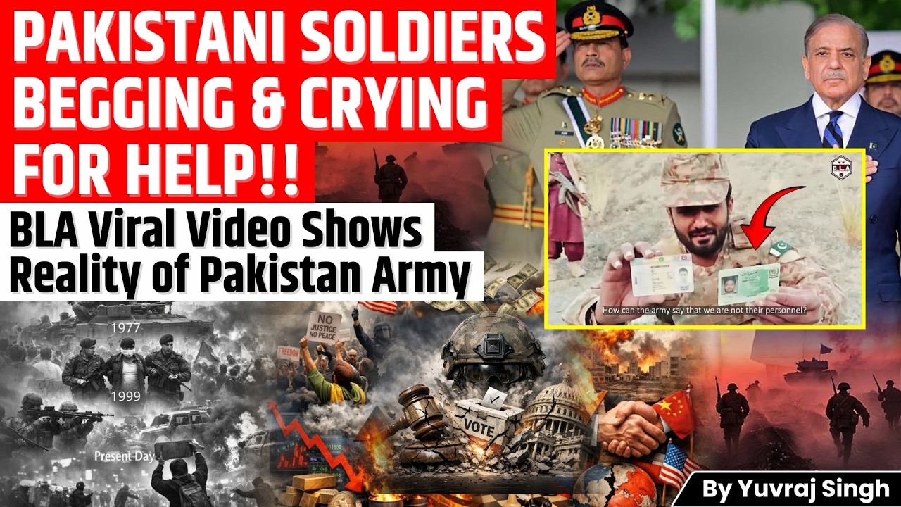 Why Did You Leave Us?BLA Releases Video of Captured Pakistani Soldiers Begging for Help