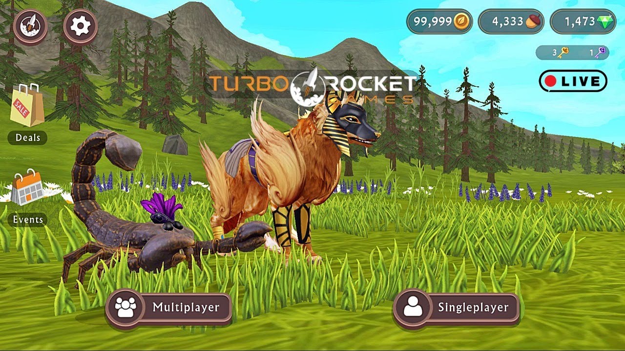 🔴 LIVE | WildCraft: Animal Sim Online 3D | LVL Wolf & Fox |