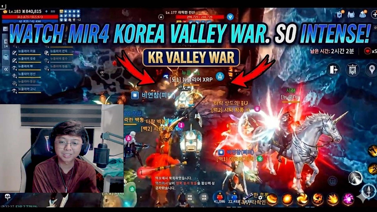 SARAP NOH? MIR4 KOREA VALLEY WAR