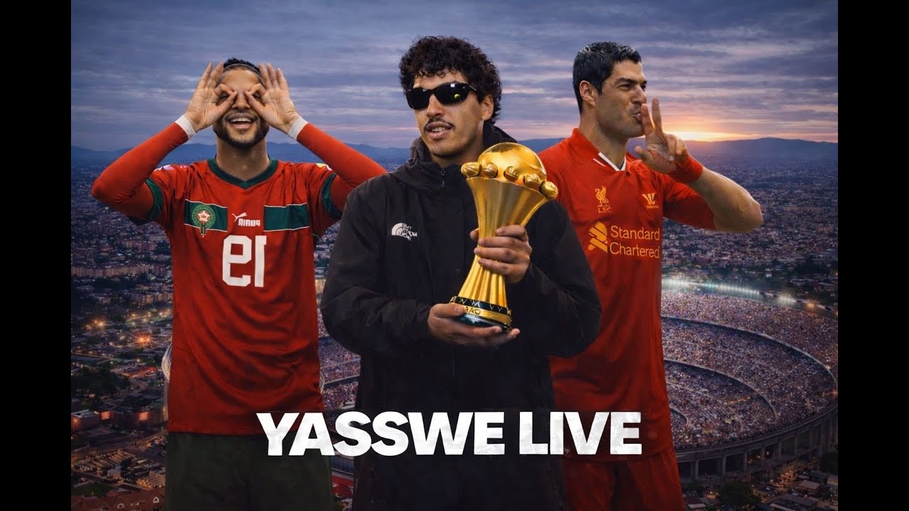 🔴LIVE YASSWE 7ALAWA REACTION FOOTBALL #21
