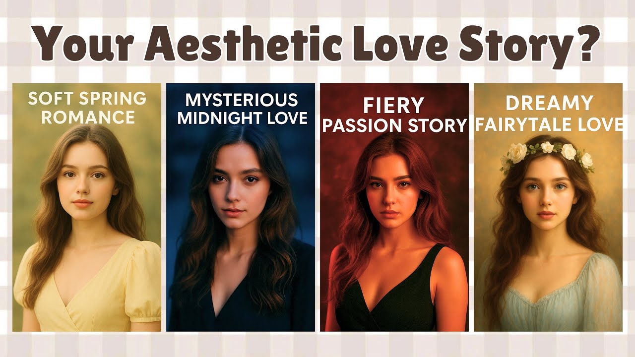 What&rsquo;s Your Aesthetic Love Story? 🌸📖 | Romantic Personality Test Quiz for Girls