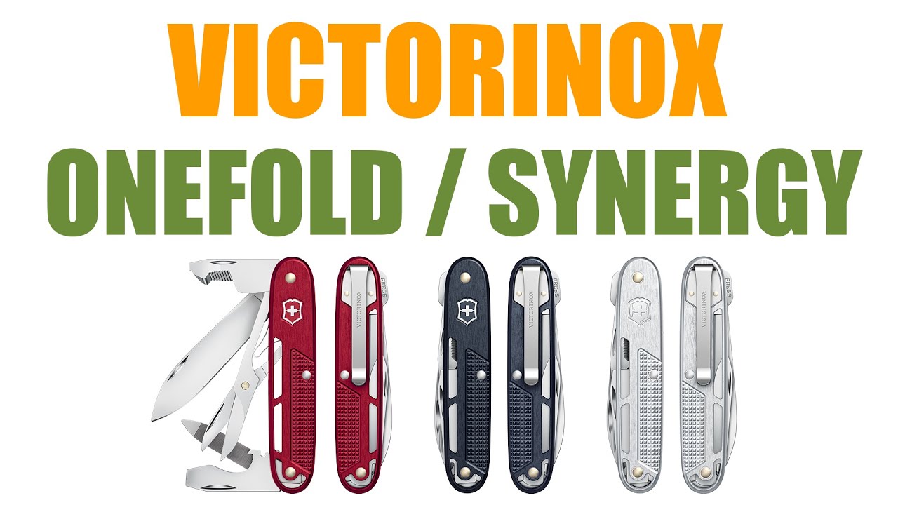 Victorinox Alox à blocage de lame - Onefold, Synergy & Synergy X - Présentation et comparatif