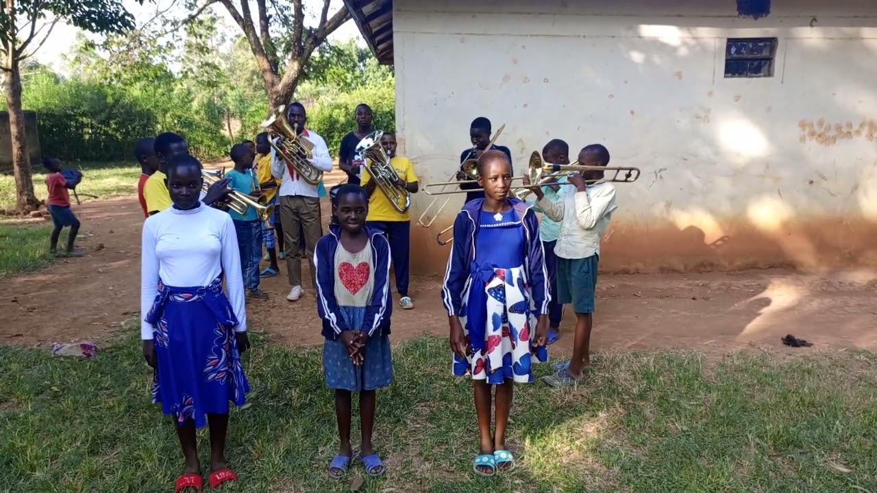 Kenya National Anthem and East Africa Anthem (Buduma CDC brass band)