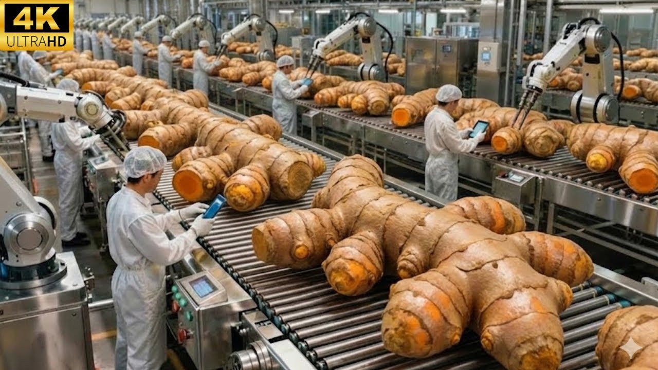 Inside a Modern Turmeric Powder Factory: Complete Production Line