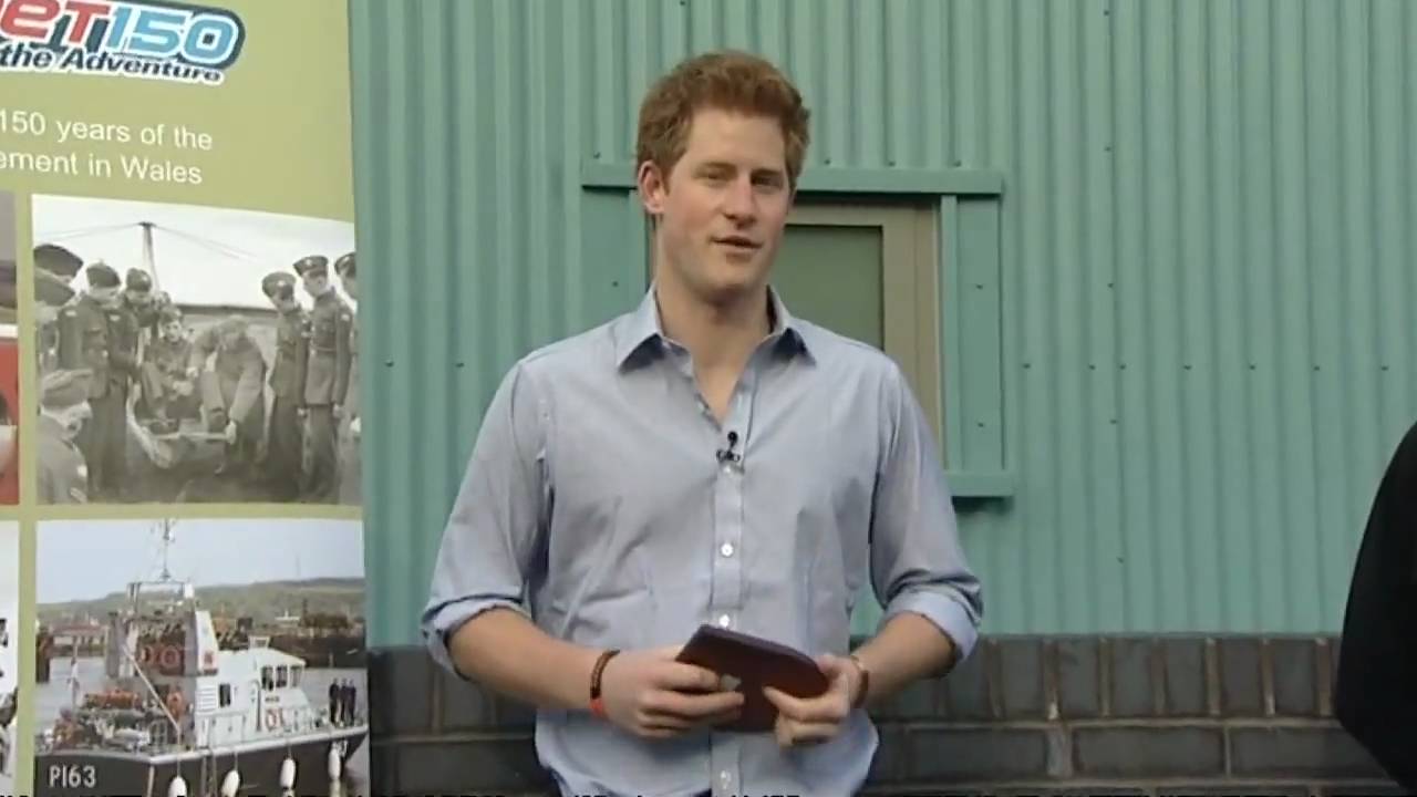 Prince Harry speaks to cadets bound for Lesotho