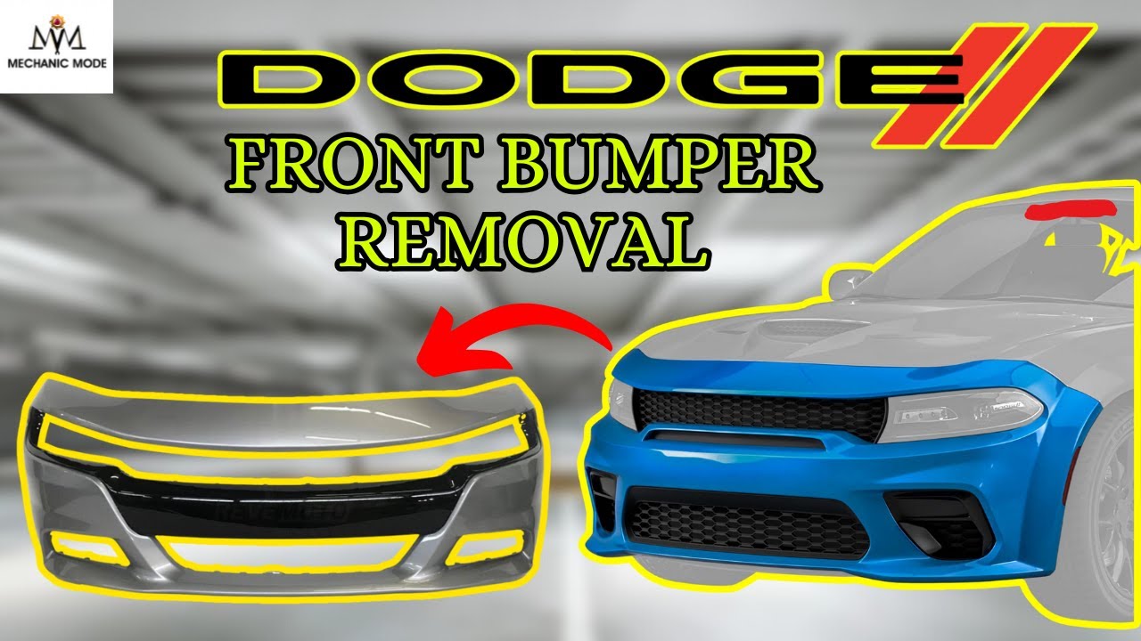 2015-2023 Dodge Charger Front Bumper Removal (10 Minutes)
