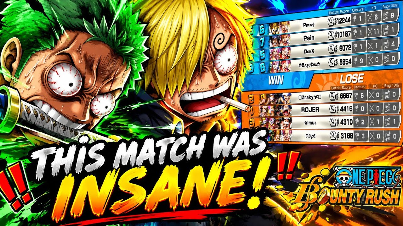 This Match Was INSANE!🤣 | One Piece Bounty Rush | OPBR
