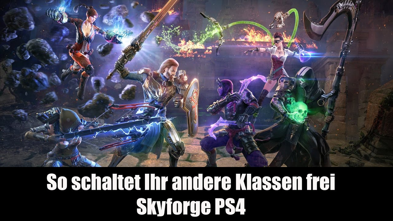 Skyforge PS4 | So schalter Ihr weitere Klassen frei | DominoDuo Deutsch