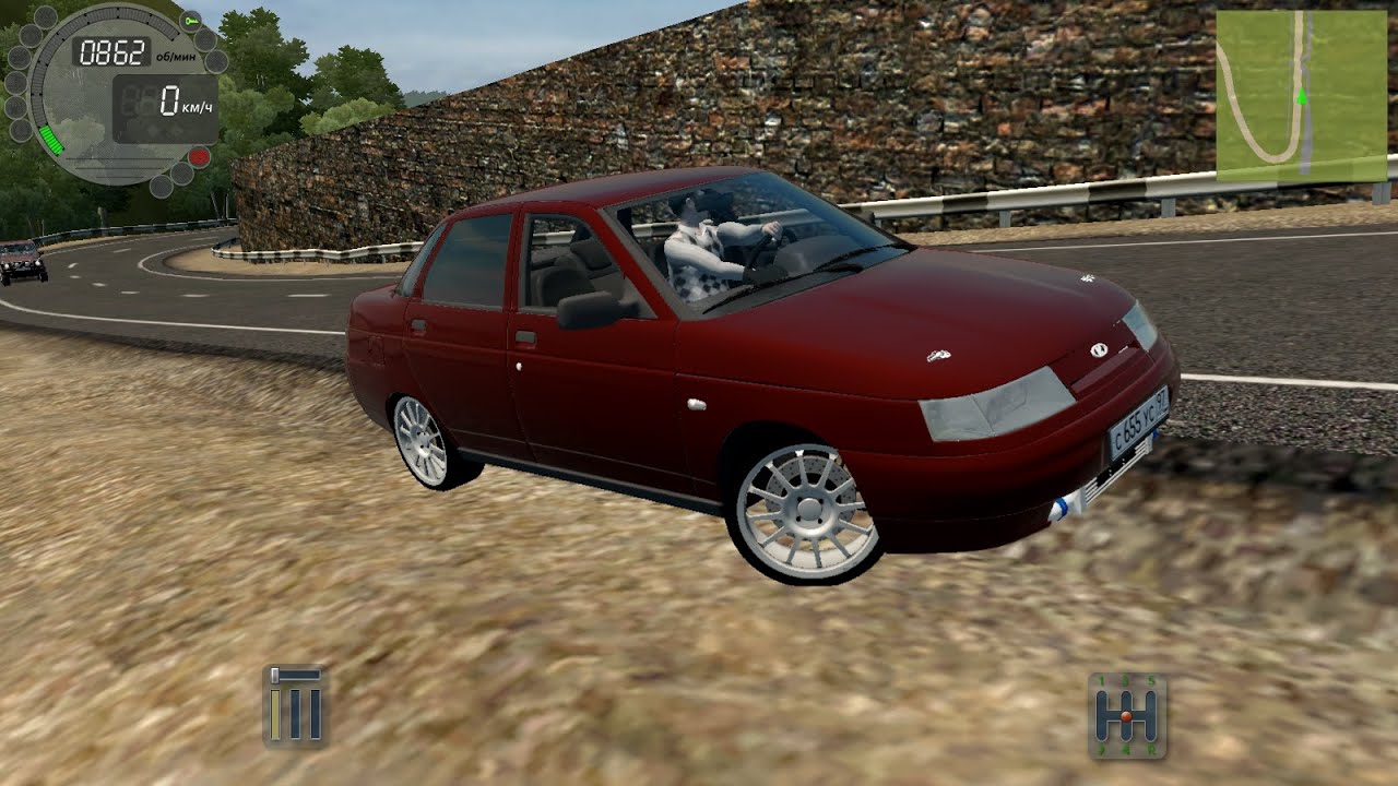 LADA 2110(TURBO VERSIO)-CITY CAR DRIVING V1.5.9-1.5.9.2.