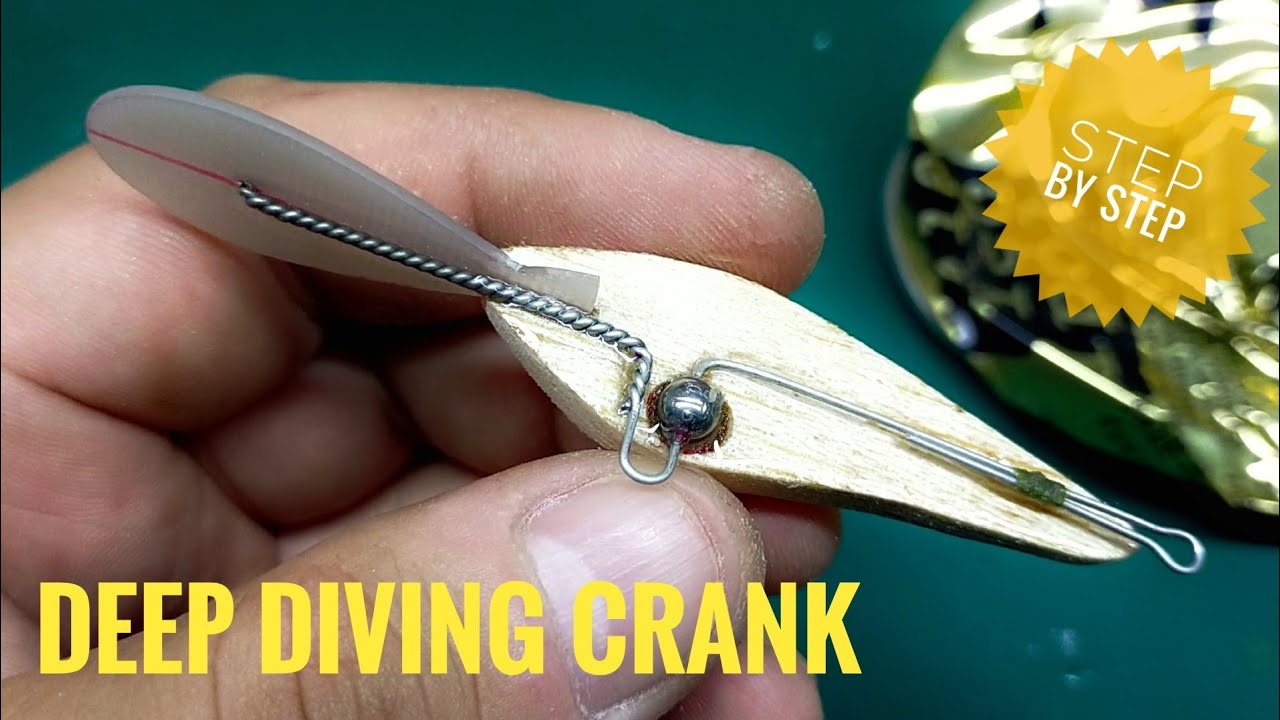 Lure Making Deep Diving Crankbait - part 1