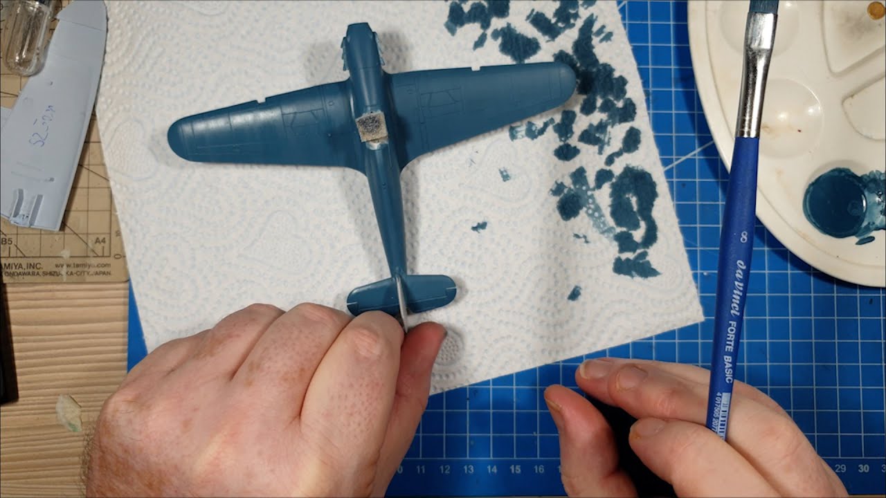 #modellfutar #brushpainting Modellfutár Tudástár - Makett festése ecsettel