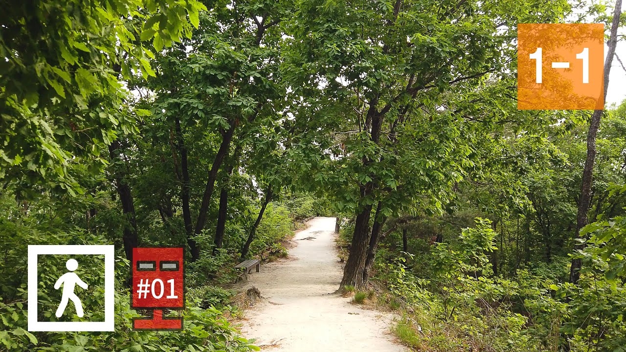 [4K] #01 Seoul Walk Dulle-Gil Course 1-1 SurakㆍBuramsan 서울둘레길 1코스 1-1 수락ㆍ불암산(도봉산역~수락산 만남의광장) 걷기 1