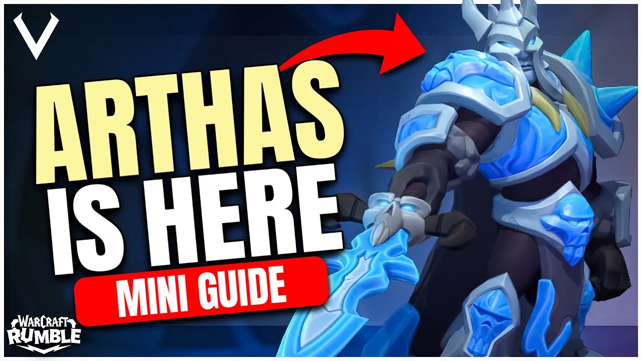 The Lich King Arrives! Arthas PvP Gameplay & Talent Analysis – Warcraft Rumble!