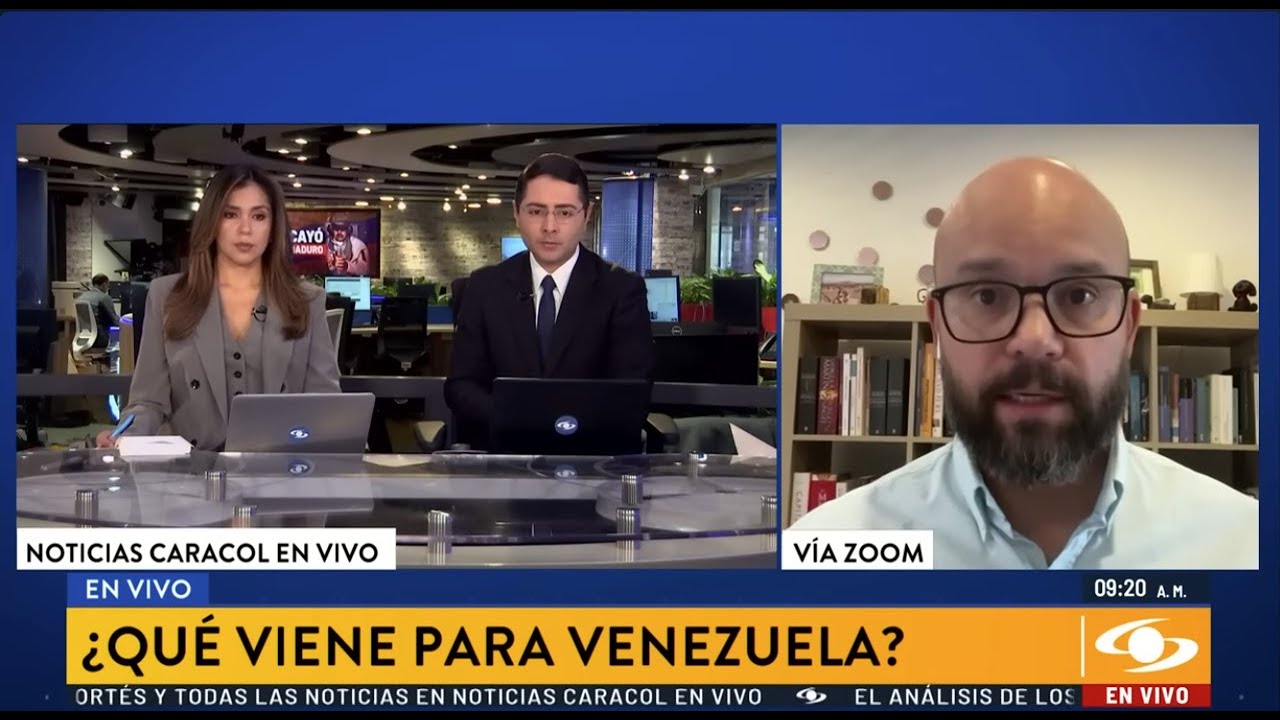 Víctor Mijares (Uniandes) en Noticias Caracol