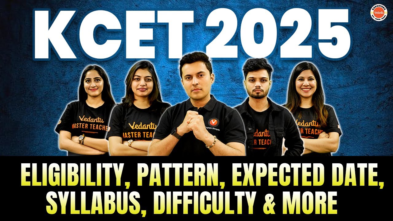 KCET 2025 Eligibility, Pattern, Expected Date, Syllabus, Difficulty, Cutoffs & More | Shreyas Sir