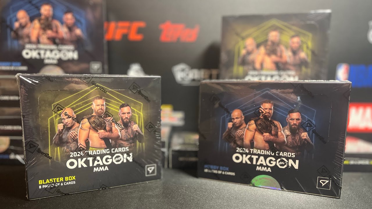 Unboxing 2024 Sportzoo Oktagon MMA Hobby & Blaster Box